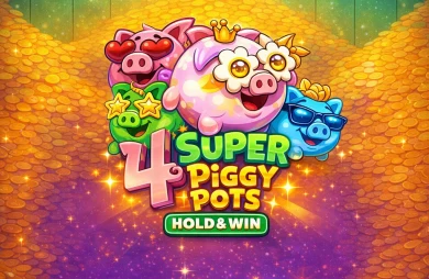 4 Super Piggypots
